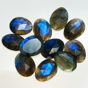 Piedra Preciosa de Labradorita Natural, Facetada y Lisa, para Joyería, Piedra Suelta de Proveedor Indio, Precio al por Mayor - Product Image 3