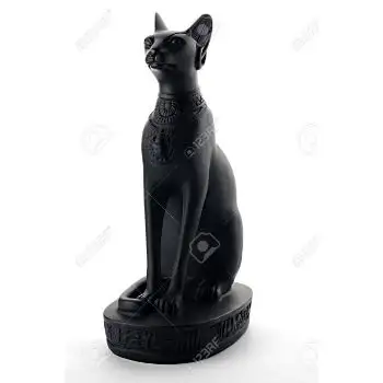 Элегантный винтажный индийский ручной работы полированный камень черный мрамор Статуя Кошки от производителя и поставщика из Индии высшего качества