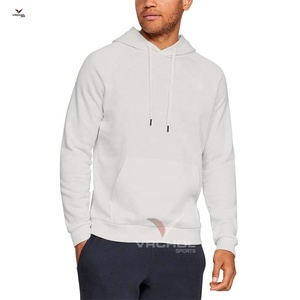 2019 qualité marque hommes à capuche automne pull sweat couleur unie Hip Hop Streetwear brodé Anti-rétrécissement - Product Image 1