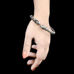 925 Sterling <b>Silver</b> Kada Luxury <b>Women</b> <b>Bangle</b> Wholesale - Product Image 3