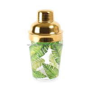 Shaker à cocktail en acier inoxydable dans un émail multicolore Outil de secouage de qualité supérieure - Product Image 5