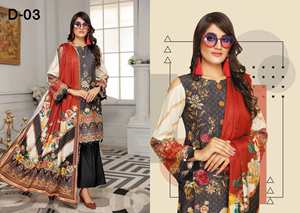 ชุดปาร์ตี้สำหรับผู้หญิงเสื้อผ้าสไตล์อินเดียและปากีสถาน - Product Image 2