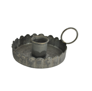 TEALIGHT PLATEAU EN MÉTAL TYPE PORTE-T-LIGHT HAUTE QUALITÉ DESSUS DE TABLE DÉCOR À LA MAISON ZINC ANTIQUE BOUGEOIR - Product Image 1