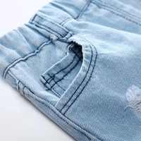Pantalones cortos de mezclilla para niños, pantalones cortos para niños pequeños, ropa de verano, pantalones cortos de playa con dibujos de dinosaurios para niños y niñas, pantalones capris de ocio para bebés de 2 a 9 años