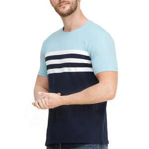 Doreen — T-Shirt uni, en coton, pour hommes, été - Product Image 3