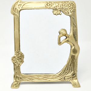Article de décoration intérieure, article artisanal de haute qualité, miroir mural, élégant - Product Image 1