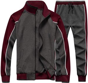 Sweat-shirt à capuche pour hommes, ensemble d'entraînement tendance Amazon, vêtements de gymnastique, vente en gros, survêtement, hiver 2021 - Product Image 4