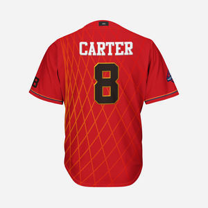 Uniforme deportivo de béisbol para hombre, uniforme personalizado con impresión de nombre del equipo, sublimación - Product Image 2