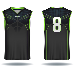 Ensembles de maillots de basket-ball à sublimation personnalisée gilet en polyester respirant à séchage rapide grande taille XS-XXL chemise unisexe imprimée - Product Image 6