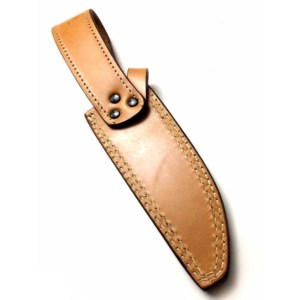 Produit OEM haute qualité, incrustation de Grain riche, gaine en cuir texturé pour couteaux à lame fixe, offre spéciale 2021 - Product Image 3