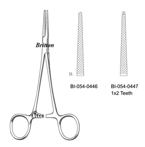 คีมหลอดเลือดหัวใจสแตนเลสแบบแมนนวลขนาด14ซม., คีมสำหรับหลอดเลือดหัวใจแบบแมนนวลระดับพรีเมี่ยมแหล่งพลังงานพื้นฐานของเครื่องมือผ่าตัด - Product Image 1