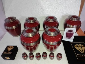 โถใส่ของที่ระลึกสำหรับเถ้ามนุษย์,โถใส่ของตกแต่งทำจากทองเหลือง - Product Image 2