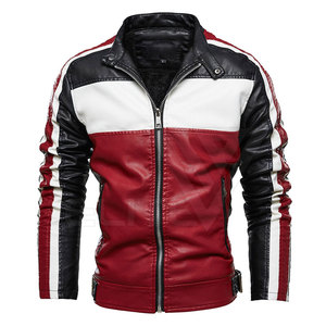 2025 nouveauté meilleure vente hommes sur mesure vêtements de sport respirant coupe-vent imperméable moto veste en cuir pour la course automobile - Product Image 1