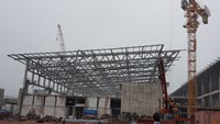 Precio barato de acero estructural prefabricada Industrial casa construcción Taller de almacén prefabricado de estructura de acero