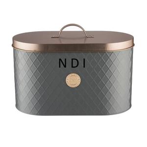 Handcrafted Bread Bin High Grade Quality <b>Kitchen</b> Counter Top Metal Food Container Kitchenware Usage Item Metal <b>Box</b> - Product Image 1