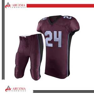 Uniforme de football américain personnalisé de haute qualité pour hommes, ensembles respirants les plus vendus au prix - Product Image 2