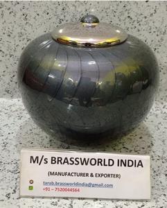 Urna de cremación clásica para cenizas de adultos, urna de plata lisa de aluminio humano para cenizas - Product Image 5