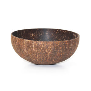 Ensemble de bols et de cuillères en coquille de noix de coco du Vietnam, écologiques, personnalisés, polis, logo gravé, utilisation naturelle à la maison et au restaurant, utilisation durable - Product Image 3