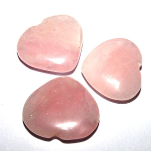 Corazón de cuarzo rosa, corazón de cuarzo rosa a la venta - Product Image 1