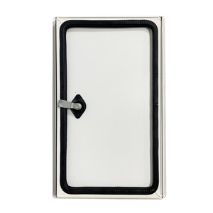 <span class=keywords><strong>Puerta</strong></span> de Almacenamiento para Equipaje de Caravana/RV, de Aleación de Aluminio Blanca, 700*400 mm, para Camping - Product Image 5