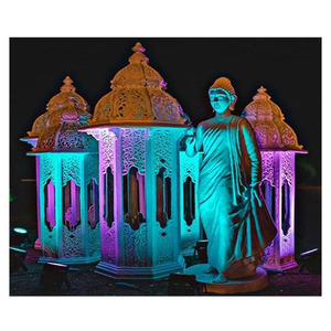 Acheter Fibre Lampes Marocaines Décoration pour Mariage Entrée de Mariage Lampes Marocaines Blanches Nouveau Design Mariage FRP Maroc USA - Product Image 1