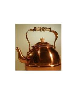 High Quality Solid Copper Tea Pot/Coffee Pot for Wholesale Hammered Round Copper Tea Pot for Selling - Product Image 2
