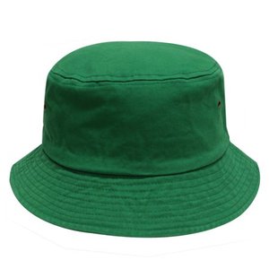 หมวกทรงถังสำหรับผู้ชายและผู้หญิงผ้าใบแบบกลับด้านได้พร้อมสไตล์ชาวประมงแฟชั่นและโลโก้ตามต้องการสำหรับฤดูร้อน - Product Image 4