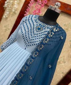 เสื้อคลุมยาวแบบมีสไตล์สำหรับสาวๆเสื้อผ้าพื้นเมือง - Product Image 6