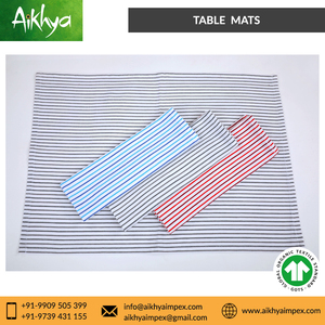 Huge Demand Best Quality Material Pure Cotton Table Mats for Dining Hall - Product Image 5