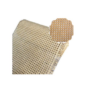 High Quality Rattan <b>Cane</b> Webbing - Natural Mesh Square Rattan Webbing - Rattan Basket 99 Gold Data - Product Image 3
