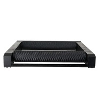 Support de nettoyage de chaîne de pneus pour moto, en Aluminium, Portable, pour roues, étagère de nettoyage en lubrifiant, rouleaux durables, rampe de levage, 2 pièces
