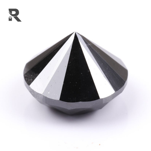 1.94 CT Naturel Fantaisie Noir Rond Brillant Diamant Poli IGI Certifié avec une Bonne Qualité de Coupe - Product Image 3