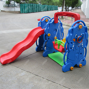 Tobogán y Columpio de Plástico de Alta Calidad para Niños, para Interiores, para Preescolar - Product Image 5