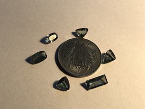 Gema suelta que cambia de color raro, formas mezcladas para joyería, chrysoberil, alejandrita - Product Image 4