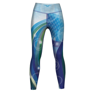 High Quality Custom Design Exercise Running Sports Workout Yoga Fitness Slim Fit Gym Yoga Leggings For Women - Product Image 1
