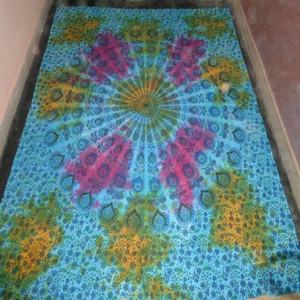 Nuevas sábanas de algodón con estampado Barmeri multicolor para decoración de habitaciones 2026/tapicería para colgar en la pared, venta al por mayor desde India. - Product Image 4