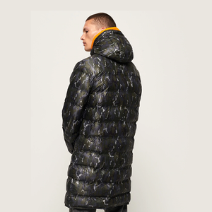 Customizable <b>Men's</b> Winter Puffer <b>Jacket</b> <b>Smart</b> Casual Style with Woolen Hood Zipper Custom Size OEM Service - Product Image 5