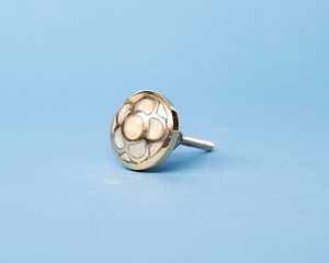 Chất Lượng Cao Mẹ Ngọc Trai Brass Cửa Tủ Núm Ngăn Kéo PL Đông Lấy Cảm hứng từ Tủ Xử Lý Trong Vàng Ngà Nhà Bếp Ứng Dụng - Product Image 4