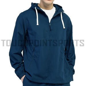 แจ็กเก็ตผ้าคอตตอนปักลายสำหรับผู้ชาย, เสื้อมีฮู้ดมีซิปหน้าสำหรับผู้ชายสีดำและ100% - Product Image 3