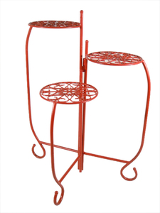 Metal <b>Pot</b> <b>Stand</b> Indoor Outdoor Wrought Iron - Product Image 2