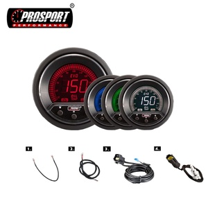 Manomètre numérique à huile 52MM, avec signalisation et crête pour compteur de température de voiture - Product Image 5