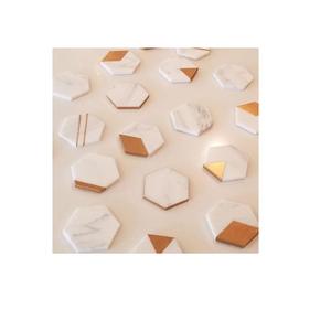 ที่รองแก้วลายหินอ่อนและไม้สไตล์คลาสสิกรูปทรงและขนาดแตกต่างกันงานฝีมือจากอินเดียในราคาที่ดีที่สุด - Product Image 1