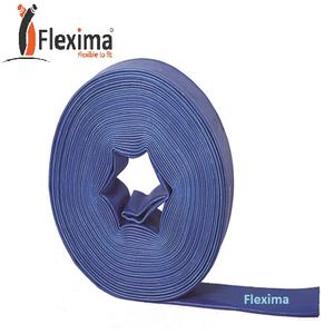 Manguera de PVC plana azul de la mejor calidad, descarga de agua de alta presión, tubería de riego suave, número de modelo, tubería de PVC, manguera plana - Product Image 5