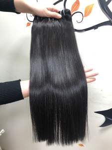 APOHair-Paquetes de cabello humano sin procesar DD SDD Super doble dibujado negro recto 10A estilos de grado longitudes de onda 8-28 pulgadas, venta al por mayor - Product Image 2