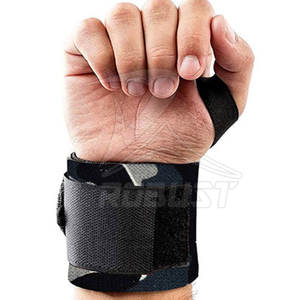 High Quality Heavy-Duty <b>Neoprene</b> Wrist Wraps <b>Top</b> Wrist Support for Weightlifting Fitness Safety Equipment on Sale - Product Image 4