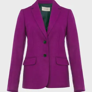 Cp 스포츠 고품질 여성복 단색 턴다운 칼라 울 코트 중간 길이 전세계 배송