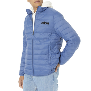 Chaqueta acolchada de alta calidad para hombre XL con capucha, logotipo impreso personalizado fino, abrigo de invierno profesional ligero, demanda del cliente - Product Image 4