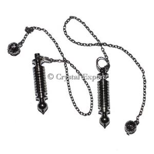 Péndulos metálicos de latón negro, venta al por mayor - Product Image 1