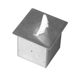 Boîte à mouchoirs en métal au design classique avec une qualité supérieure, forme carrée, pour les événements de mariage, les fêtes - Product Image 1