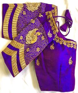 Vêtements de soirée de créateur chemisier brodé indien dames femmes cousu readymade bas prix en gros surat alphanumero - Product Image 6